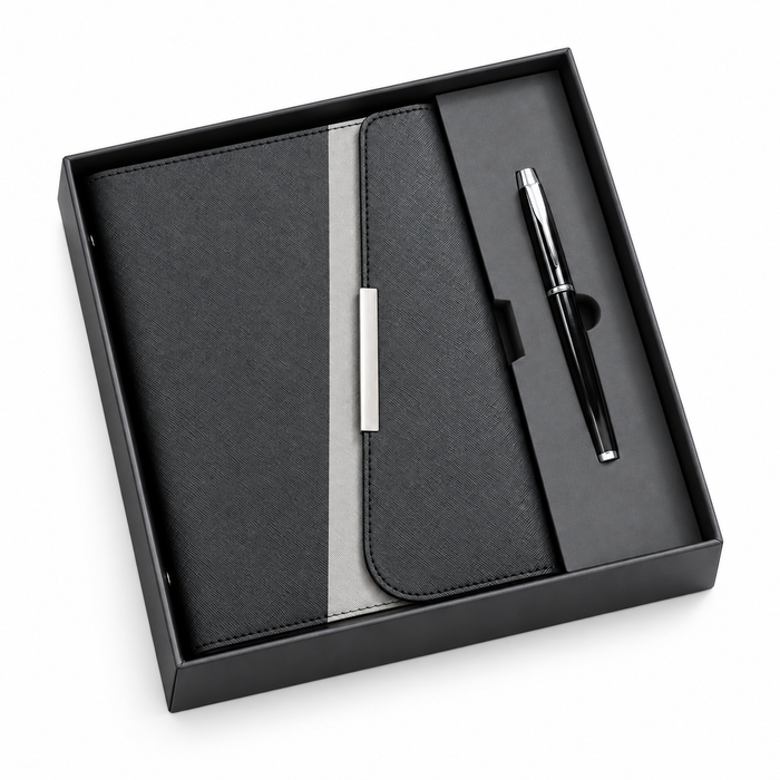 Coffret Notebook Élégant à Rabat avec Stylo